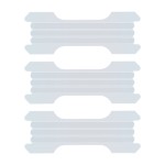 Breathe Right Strips Factory - Extra Strength Black Transparent