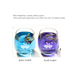 QYherb Factory Wholesales Bulk Plant Extract Butterfly Pea Flower Powder/Organic Butterfly Pea Powder 450 Mesh Free Sample