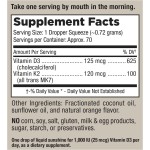 Vitamin D3 Drops Manufacturer - D3 K2 Multivitamin Bone Immune Health Liquid