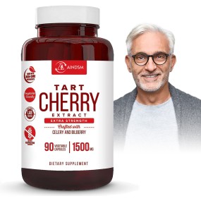 Tart Cherry Capsules Supplier - Tart Cherry Extract Healthy Sleep Support Capsules