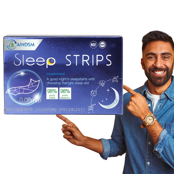 Sleep Mint Film Supplier - Melatonin GABA Deep Sleep Thin Paper Strips