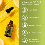 Vitamin D3 Drops Manufacturer - Plant-Based D3 K2 Boost Bone Immune Liquid