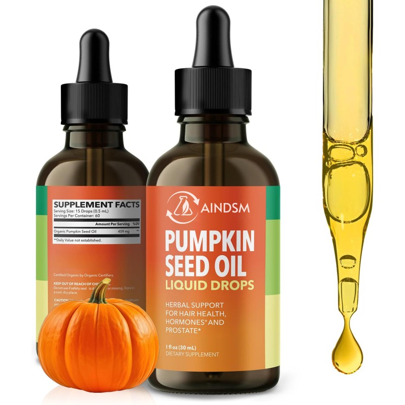 Pumpkin Seed Drops Factory - Alcohol-free Pumpkin Seed Urinary Wellness Liquid