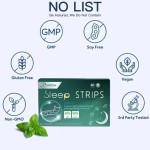 Sleep Mint Film Factory - GABA Melatonin Stay Asleep Longer Supplement Strips