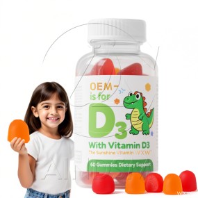 Vitamin D3 Gummies Supplier - Kids Adults Immunity Enhancement Gummy Candy