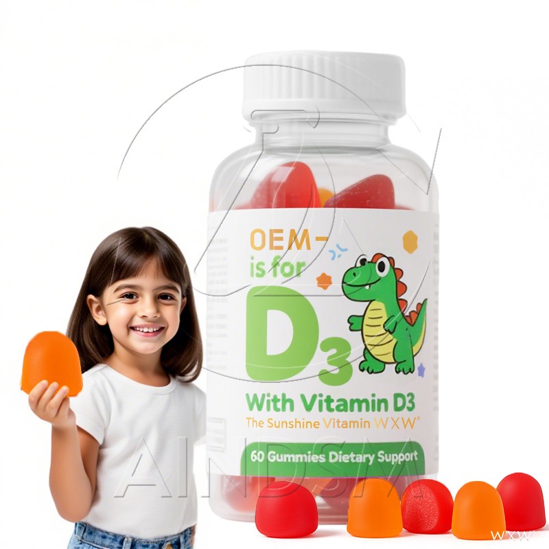 Vitamin D3 Gummies Supplier - Kids Adults Immunity Enhancement Gummy Candy