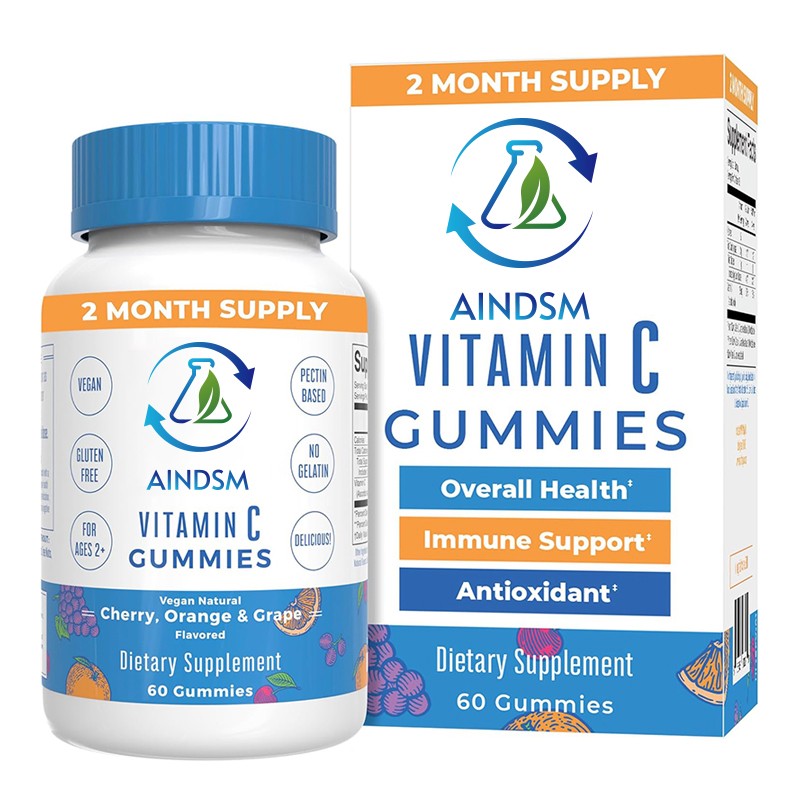 Vitamin C Gummies Supplier - Sugar Free Kids Immune Energy Support for Adults