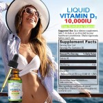 Vitamin D3 Drops Factory - Vegan D3 K2 Strong Bone Immune Support Liquid