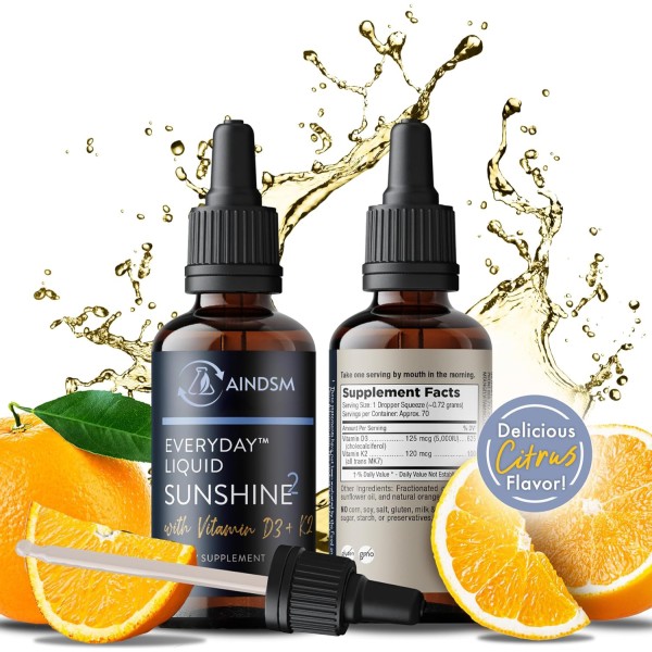 Vitamin D3 Drops Manufacturer - D3 K2 Multivitamin Bone Immune Health Liquid