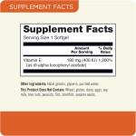 Vitamin E Softgel Manufacturer - Custom Vegan E Softgel Immune Antioxidant Capsule