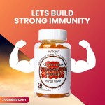 Vitamin D3K2 Gummies Supplier - WXW Stock Orange D3 K2 Adult Bone Health Pregnant