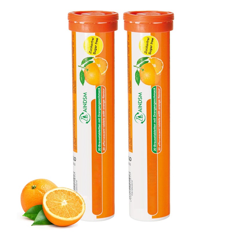 Vitamin C Effervescent Tablets Manufacturer - Antioxidant Vitamin ACE Zinc Biotin Heart