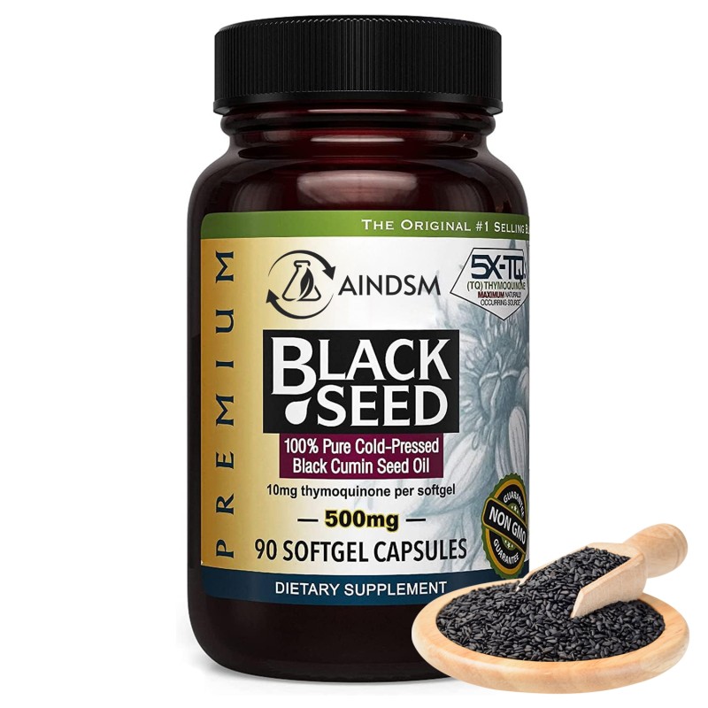 Black Seed Oil Softgel Supplier - Cold Pressed Black Seed Oil Vegan Hair Growth