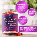Folic Acid Gummies Factory - Sugar Free Folic Acid Vitamin Mom Health Gummy