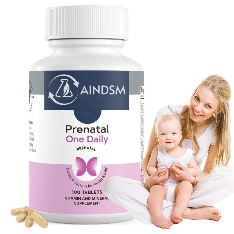 Prenatal Vitamin Tablets Factory - OEM ODM DHA Folic Acid Mom Baby Immune Health
