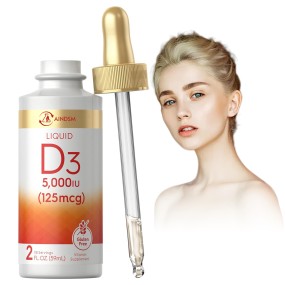 Vitamin D3 Drops Manufacturer - Plant-Based D3 K2 Bone Health Menaquinone Liquid
