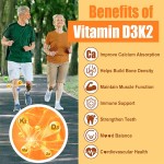 Vitamin D3K2 Gummies Factory - WXW Stock D3 K2 Bone Mobility Safe Pregnant Women