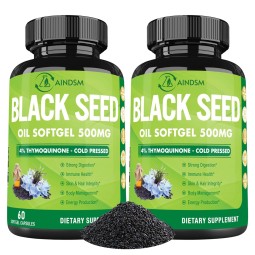 Black Seed Oil Softgel Manufacturer - Joint Skin Hair Support Black Cumin Seed Oil