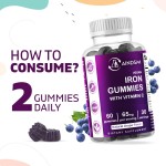 Iron Gummies Supplier - Food Grade Iron Vitamin C Healthy Skin Gummy