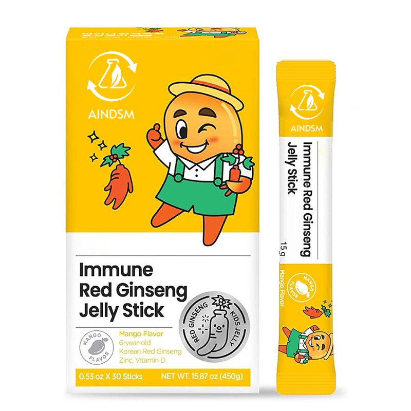 Ginseng Jelly Factory - Royal Jelly Ginseng Vitamin D Zinc Immune Support Oral Liquid