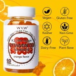 Vitamin D3K2 Gummies Supplier - WXW Stock D3 K2 Immune Health Excellent Taste