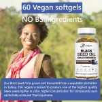 Black Seed Softgel Factory - Antioxidant Immune Support Vegan Black Cumin Capsule
