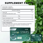 Sleep Mint Film Factory - GABA Melatonin Stay Asleep Longer Supplement Strips