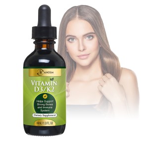 Vitamin D3 Drops Manufacturer - Plant-Based D3 K2 Boost Bone Immune Liquid