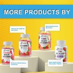 Vitamin C Gummies Manufacturer - Custom Color Sugar Free Immune Support Gummy Bears