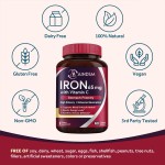 Iron Capsules Factory - Veggie Iron Tablets Blood Muscle Health Support