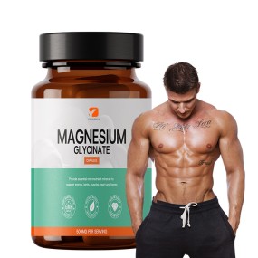 Magnesium Glycinate Capsules Factory - 500mg Sleep Joints