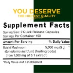 Ganoderma Capsules Factory - 5000mg Liver Protection