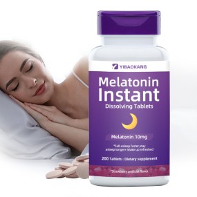Melatonin Tablets Supplier - Non-Addictive Rapid Dissolving
