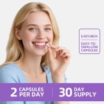 Biotin Collagen Keratin Supplement Supplier - 25000mcg Hyaluronic Acid