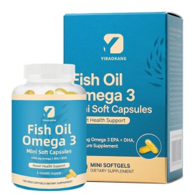 Fish Oil Mini Softgels Supplier - 1000mg EPA DHA Heart