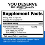 Valerian Root Capsules Supplier - 1000mg Traditional Herbal
