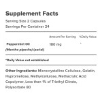 Peppermint Oil Capsules Supplier - Bulk Green Tea Formula