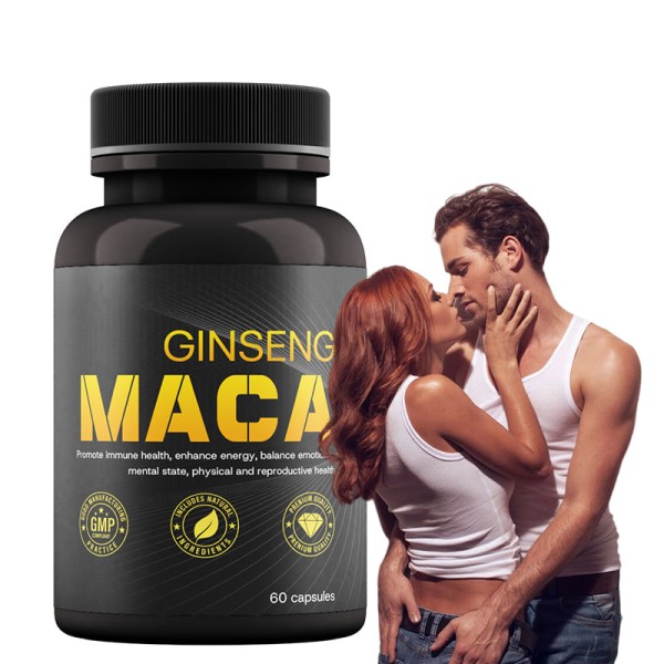 Ginseng Maca Capsule Factory - OEM Energy Reproductive Health