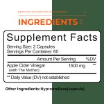 Apple Vinegar Capsules Factory - Metabolism Detoxification