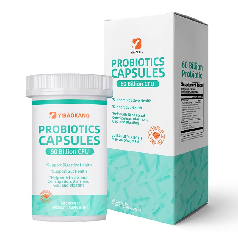 Probiotics Prebiotics Capsules Manufacturer - 60 Billion CFU