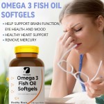 Omega 3 Fish Oil Softgels Supplier - Heart Brain Eye Health