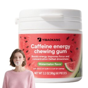 Energy Chewing Gum Supplier - Watermelon Flavor Focus