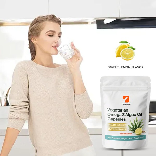 Algae Oil Capsules Manufacturer - Vegetarian Fish Oil Alternative