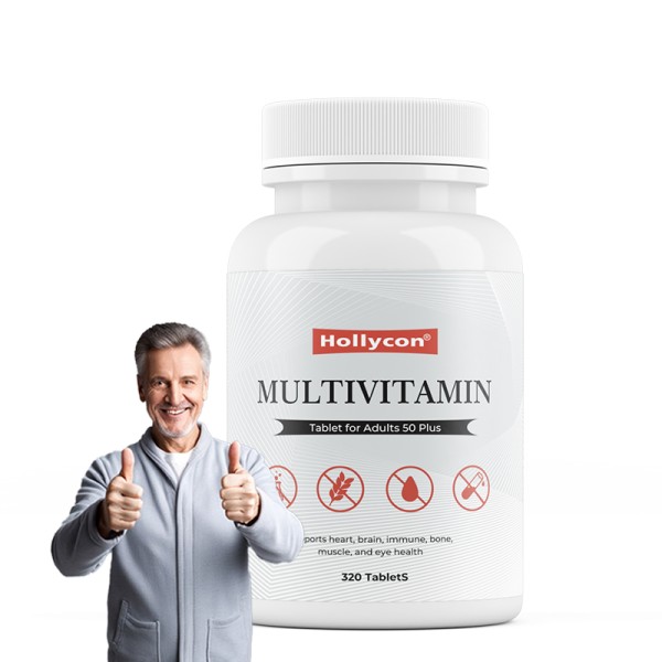 Daily Multivitamin Tablets Supplier - Men 50+ Energy Tablets