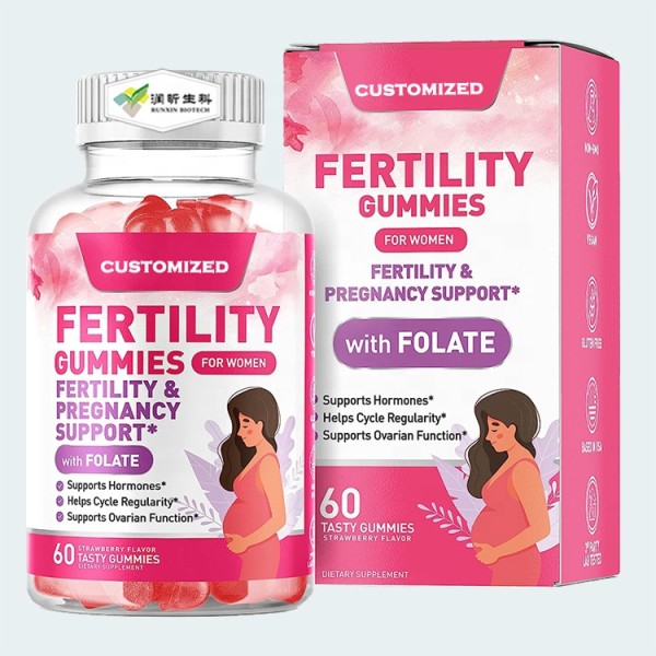 Fertility Gummies Factory - Folate Folic Acid Prenatal Vitamin Gummies Pregnant