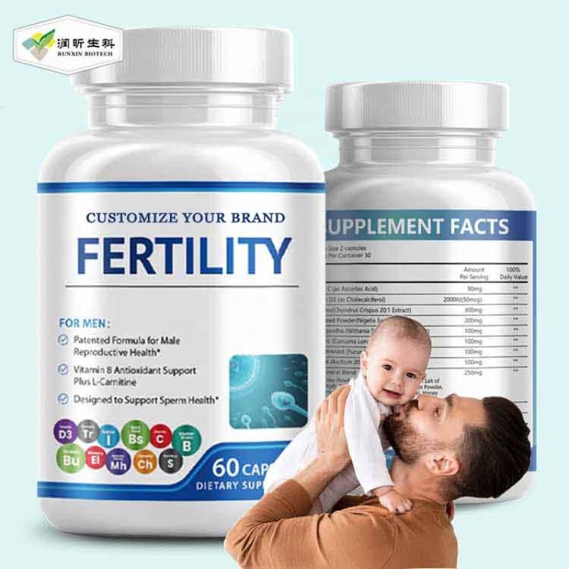 Male Fertility Capsules Factory - Herbs Booster Men Fertility Tablet Products