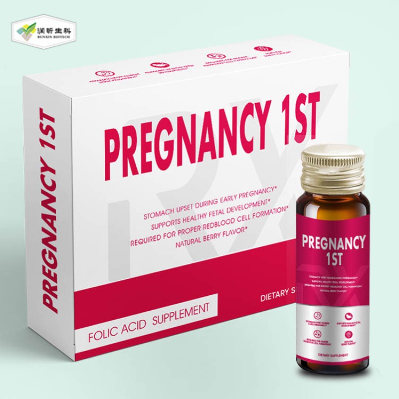 Pregnancy Supplement Supplier - OEM First Trimester Nausea Ginger Extract Drink