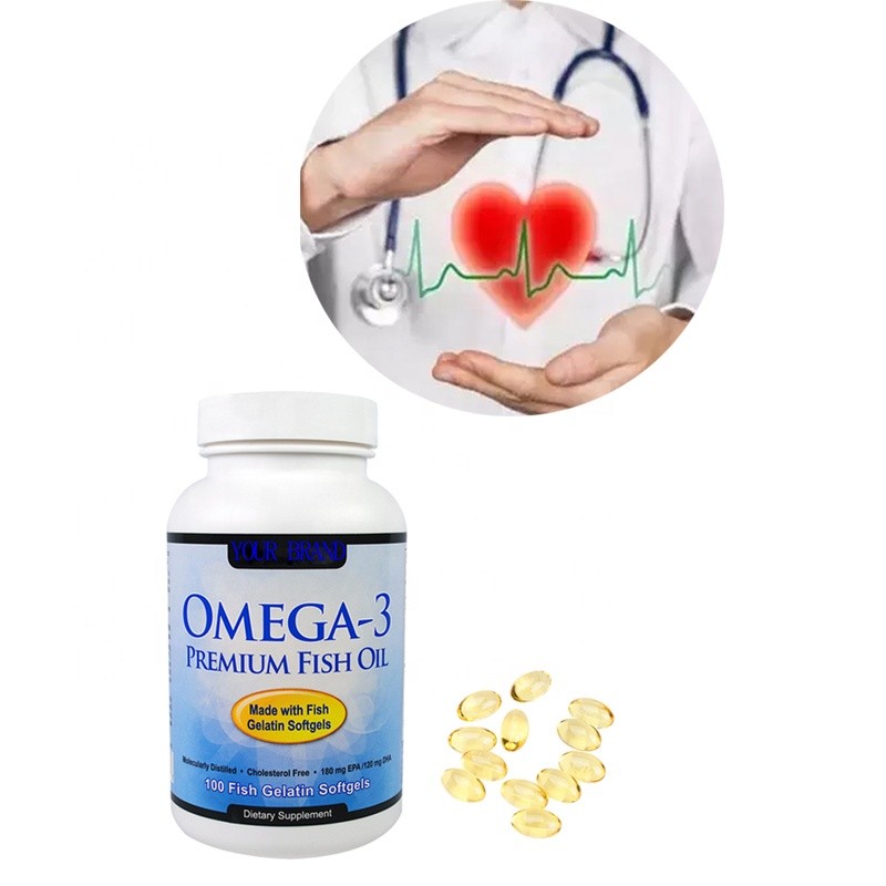 Omega 3 Capsules Manufacturer - OEM Organic Health Supplement Fish Oil
