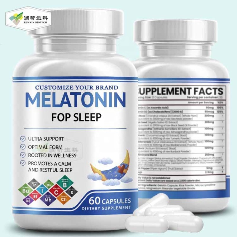 Sleep Capsules Supplier - Improve Sleep Quality Natural Herbal Hypnotic Nerve