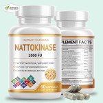 Nattokinase Capsules Factory - New Sell Well 4000 1000mg Extract Supplement